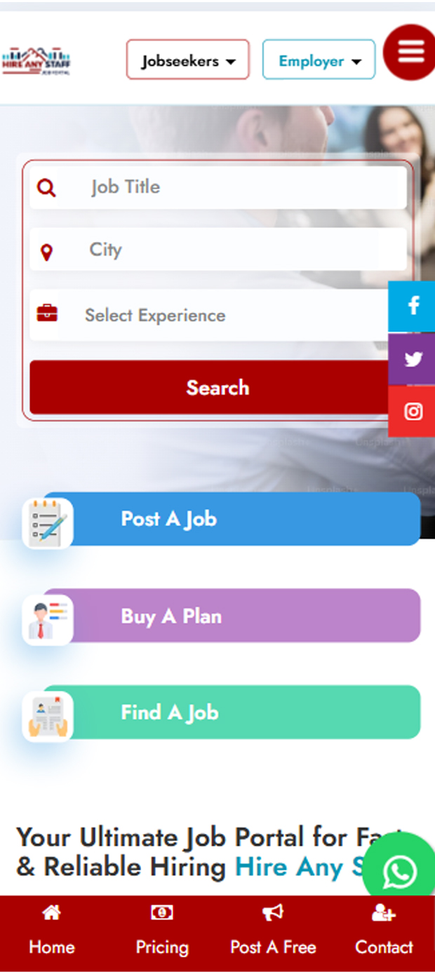 Hire Any Staff